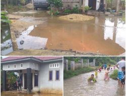 Pemukiman Warga Pematangreba Banjir, Ini Harapan Warga ke Pemkab Inhu