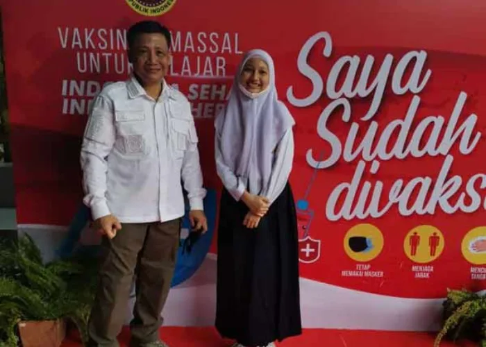 BIN Gelar Vaksinasi Serentak, Ayla: Alhamdulillah, Saya Sudah Divaksin!