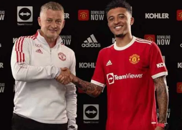 Jadon Sancho Resmi Berseragam Manchester United