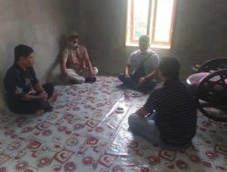 Cegah Radikalisme, Polsek Kuala Cenaku Datangi Tokoh Masyarakat