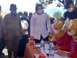 Suka Cita Pilkades Serentak di Inhu, Bupati Rezita Minta Kades Terpilih dan Warga Bersatu Membangun Desa