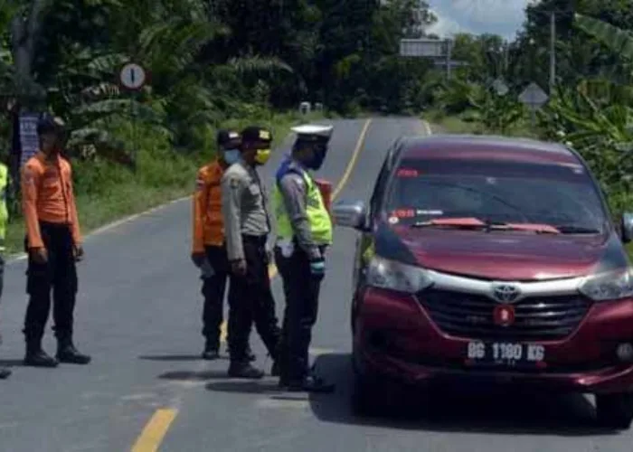 Jelang Natal dan Tahun Baru, 4 Posko Penyekatan Dibangun di Perbatasan Inhu  