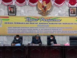 Banyak Kepala OPD Absen di Paripurna Dewan, Ini Permintaan Wakil Ketua DPR Inhu kepada Bupati