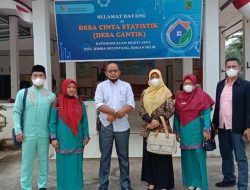 Pengukuhan Komunitas Statistik, Kepenghuluan Mukti Jaya Satu dari 100 Desa Cantik di Indonesia