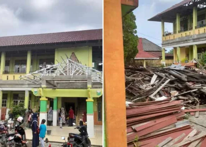 Rehap Gedung SDN 001 Air Molek Terhenti, Peserta Didik Kini Belajar di Rumah Guru