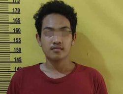 Sedang Berkendara Dihentikan Polisi, Karena Terkejut Sabu di Tangan Terlempar, Remaja di Inhu Kini Ditahan