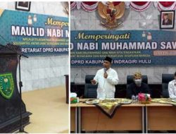 Kali Pertama DPRD Inhu Gelar Maulid Nabi, Elda: Mari Tingkatkan Solidaritas Antar Umat Beragama