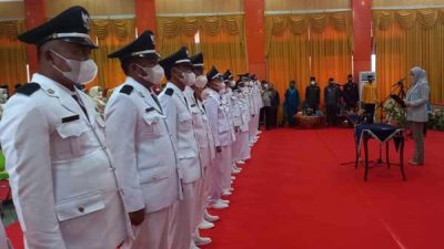 Pelantikan 18 Kades Terpilih, Rezita: Ciptakan Inovasi dalam Membangun Desa
