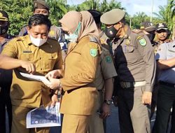 Jalan Ambruk Akibat Abrasi Sungai Indragiri, Dinas PUPR Inhu Relokasi Ruas Jalan Air Molek II ke Japura