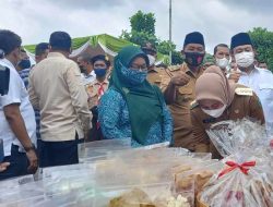 Inovasi PKK Desa Kota Lama Inhu Saat Pendemi, Terus Berjuang di Tengah Keterbatasan