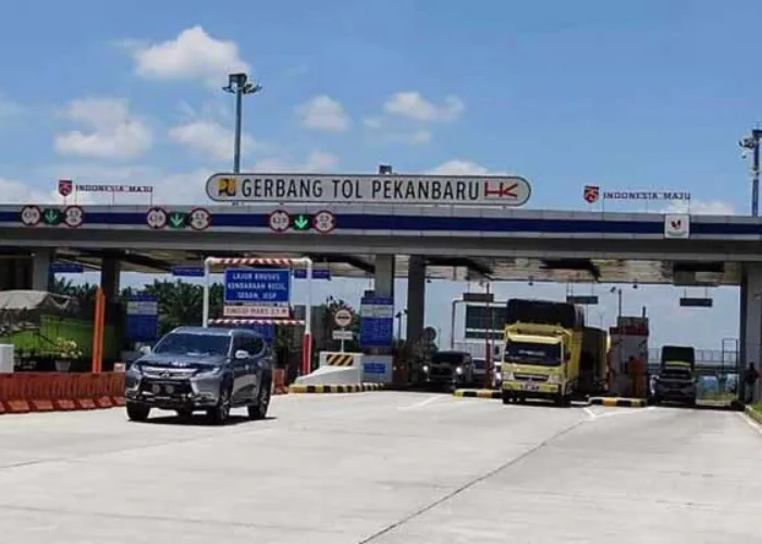 Lalu Lintas Tol Pekanbaru-Dumai Naik, Rata-rata Tembus 8.277 Kendaraan per Hari