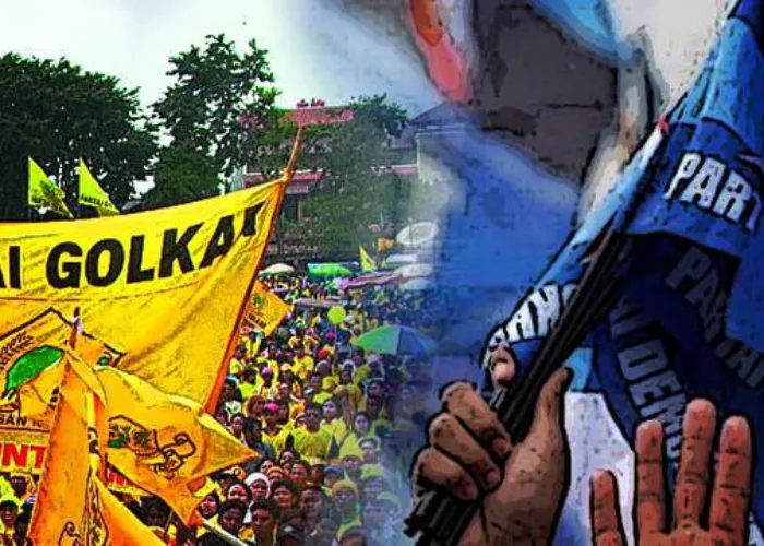 Elektabilitas Partai Golkar dan Demokrat Melorot, PSI Naik