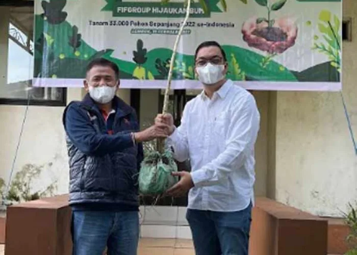 Kemilau HUT ke-33 Tahun, FIFGROUP Tanam 3000 Pohon di Mandalika
