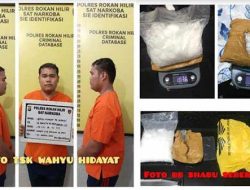 Satpam di Rohil Ditangkap, Polisi Amankan 1 Kg Sabu