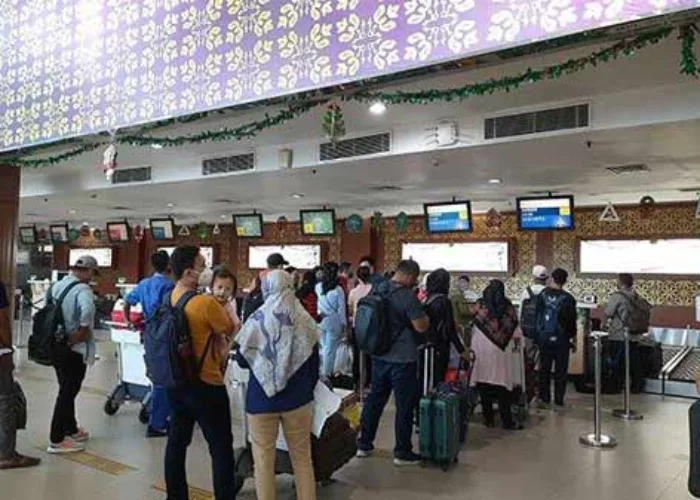 Arus Balik Lebaran di Bandara SSK II Pekanbaru Masih Tinggi, Penumpang Tembus 191.314 Orang