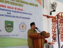 Kinerja Membaik, Bupati Sukiman Apresiasi Perumda BPR Rohul