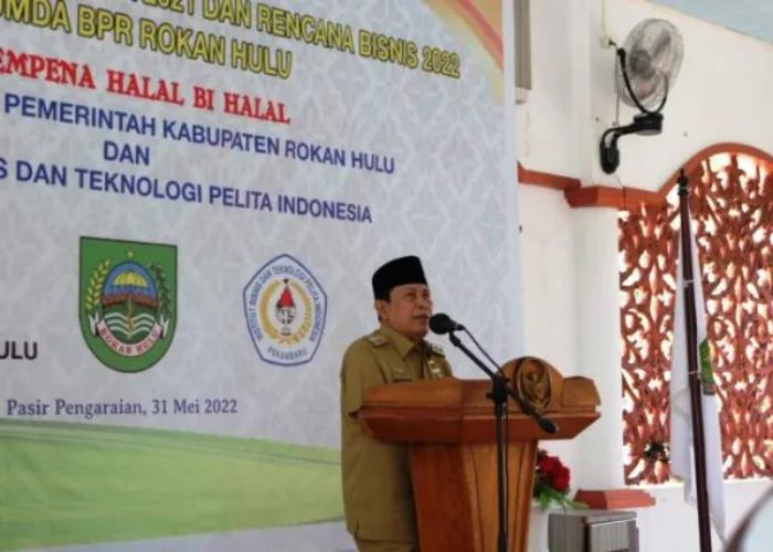 Kinerja Membaik, Bupati Sukiman Apresiasi Perumda BPR Rohul