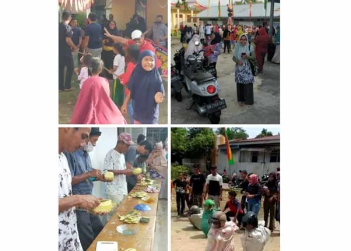 Meriahkan HUT RI ke 77, Warga RW 4 Kelurahan Sukamaju Gelar Aneka Permainan Rakyat