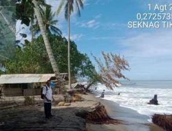 Ancaman Abrasi Menghantui 700 Rumah Sepanjang Pantai Tiku Agam Sumbar