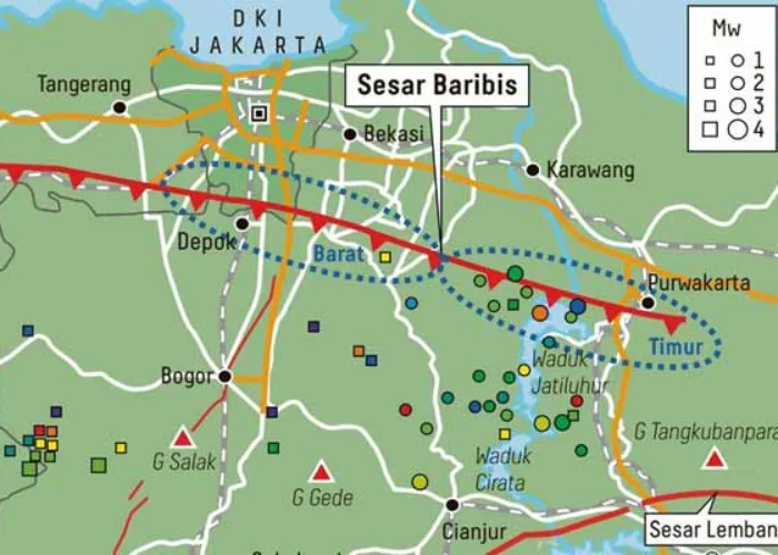 Kenali 10 Sesar Aktif di Indonesia, Mulai Sumatera Sampai Papua