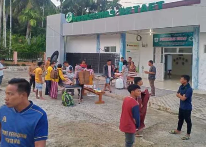 Dampak Gempa Mentawai, 5.756 Orang Mengungsi, 22 Bangunan Rusak