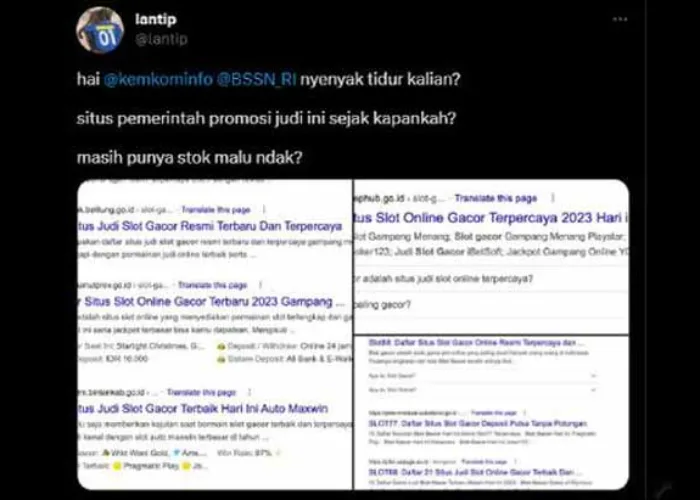 Kenapa Banyak Website Pemerintah Promosikan Situs Judi Online?