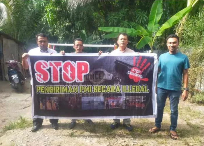 Direktorat Intelkam Polda Riau Sosialisasi Pekerja Migran Ilegal ke Dumai