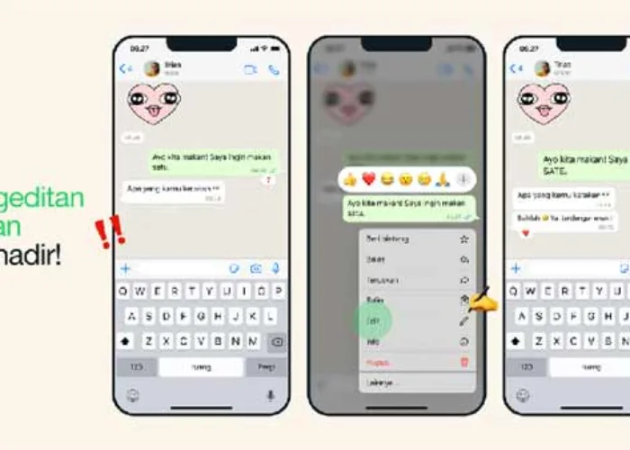Ingin Edit Pesan yang Sudah Terkirim di WhatsApp, Ikuti Langkah Berikut!