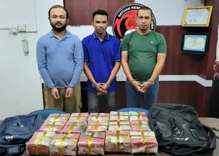 Warga Malaysia Jadikan 3 WNI Kurir, Upah Rp50 Juta Bawa 15 Kg Sabu