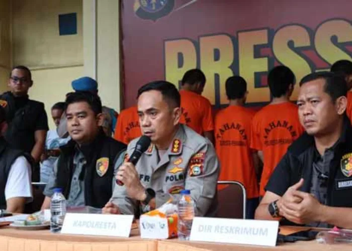 10 Tahanan Kabur di Pekanbaru Ditangkap Kembali, 4 Ditembak