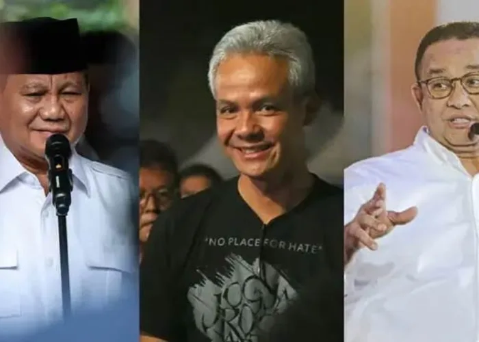 Survei LSI Denny JA: Prabowo 39,8 Persen, Ganjar 37,9 Persen, Anies 14,5 Persen