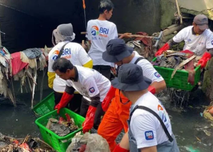 BRI Peduli, Jaga Lingkungan dan Sungai dari Sampah