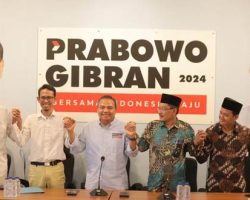 Saat Relawan Anies dan Ganjar Kompak Dukung Prabowo-Gibran