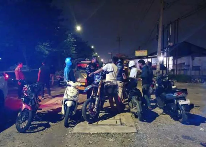Polisi Angkut 47 Sepeda Motor Terjaring Razia