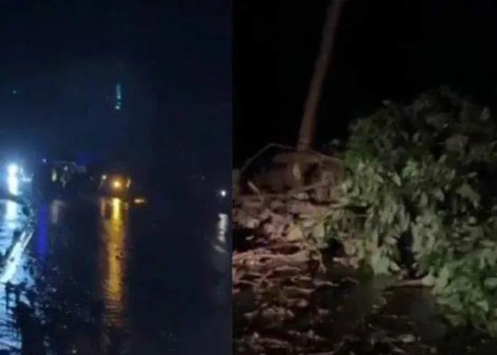 Ruas Jalan Kelok 9 Longsor, Pengendara Terjebak, Akses Riau-Sumbar Putus!