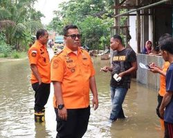 Sungai Kampar Meluap, Ratusan Rumah Terendam