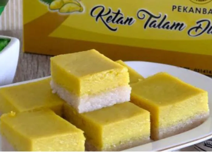 Nikmati Lezatnya Ketan Talam Durian, Begini Cara Buatnya!