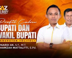Gunardi-Hamzah Mattaliti Siap Berjuang Jadikan Tolitoli Kabupaten Maju