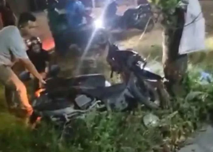Pengedar Sabu Ini Berusaha Kabur Saat Ditangkap, Sialnya Malah Nabrak Pohon