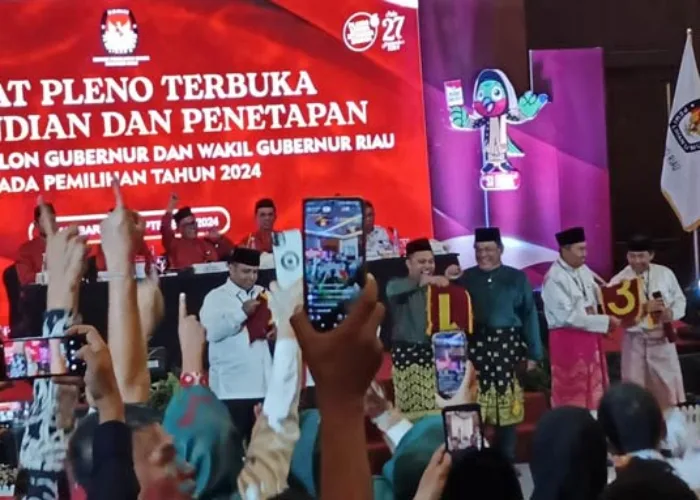 Nomor Urut Calon Gubernur Riau Dicabut, Bermarwah 1 Nawaitu 2 Suwai 3