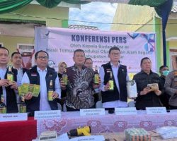 BPOM Gerebek Pabrik Jamu Ilegal di Kampar
