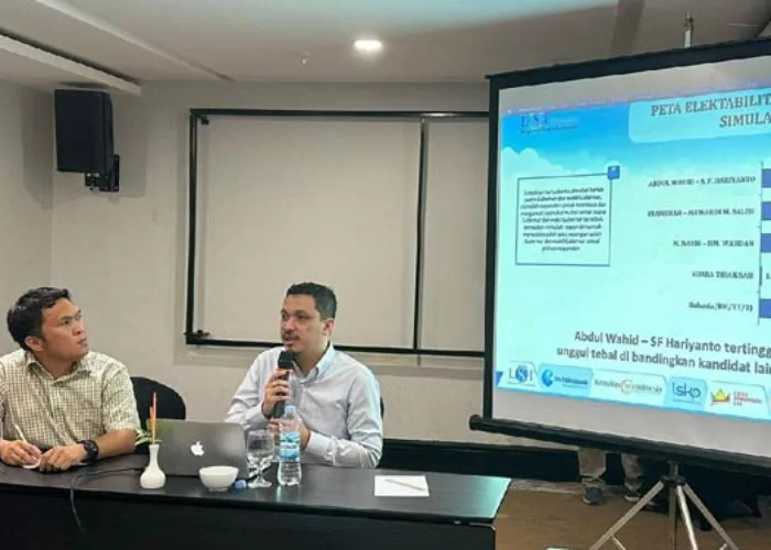 Survei LSI Denny JA: Abdul Wahid-SF Hariyanto Unggul di Pilgub Riau 2024