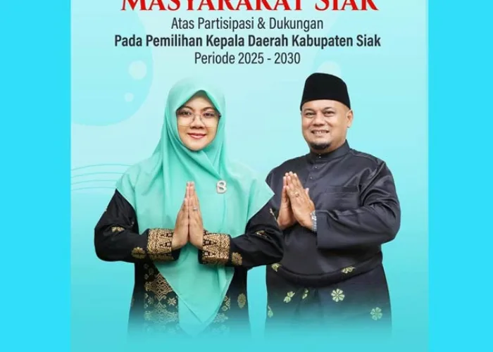 Tak Terima Kekalahan, Petahana Gugat ke MK, Dr. Afni Ajak Masyarakat Siak Dukung KPU