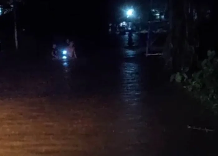 Pesisir Selatan Sumbar Banjir, Warga Bertahan di Rumah