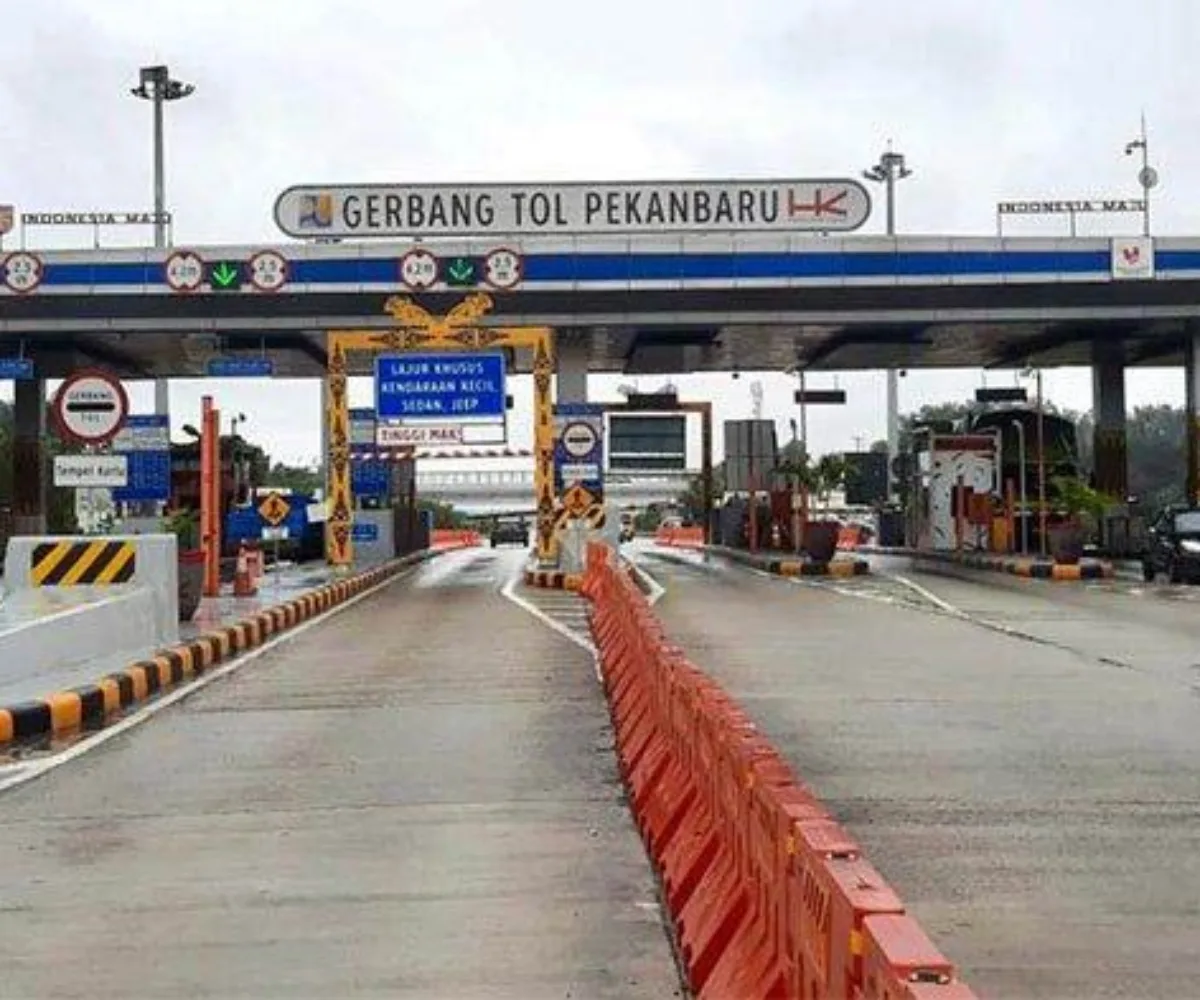 Libur Panjang Dongkrak Trafik Tol Riau, Tol Pekanbaru-XIII Koto Kampar Naik Hampir 54 Persen