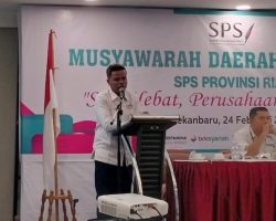 Dipercaya Memimpin SPS Riau, Ini yang Ingin Diperjuangkan Saidul Tombang
