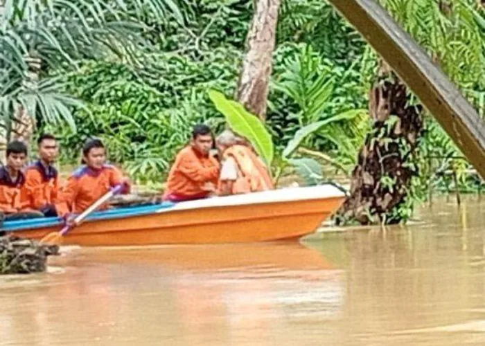 Sungai Indragiri Meluap, 11 Desa di Inhu Terendam
