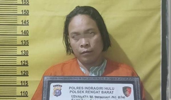 Wanita di Inhu Nekat Bacok Suami Hingga Tewas Sebab Kesal Tak Dipinjamkan Uang