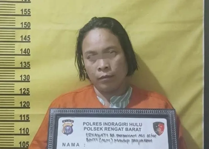 Wanita di Inhu Nekat Bacok Suami Hingga Tewas Sebab Kesal Tak Dipinjamkan Uang