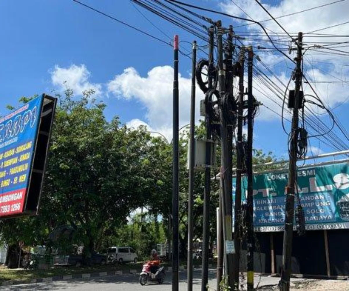Kabel Semrawut di Pekanbaru Mulai Ditertibkan, Pemko Siapkan Jaringan Bawah Tanah